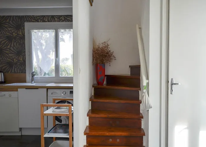 Сasa de vacaciones Maison 4 Pièces à étage - Proche - Patio, Bbq - Parking - Fr-1-705-94